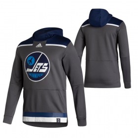 Winnipeg Jets Blank 2020-21 Reverse Retro Hoodie Sawyer - Mannen